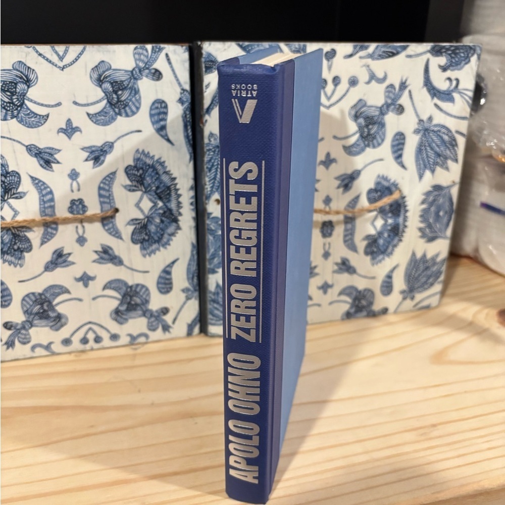 Blue Apolo Ohno Zero Regrets Book